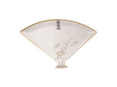 Серебряная тарелка «Сакура»  